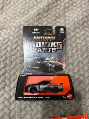 Matchbox Moving Parts 2020 Nissan GT-R Nismo R35 02/04 The Movie